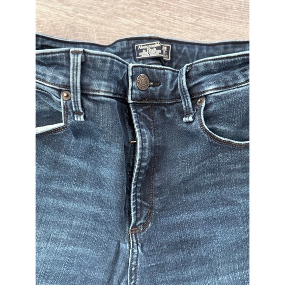 Abercrombie and Fitch super high rise super skinny jeans, denim size 26 size 2 - Picture 5 of 5